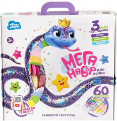 Набор пластилина «Мегалепка. Змея» - Фото 4