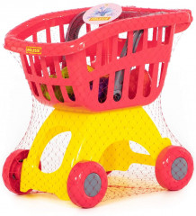 Тележка для маркета с набором продуктов - Фото 1