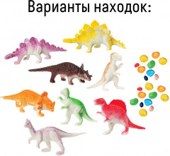 Набор для проведения раскопок «По следам динозавров» - Фото 1