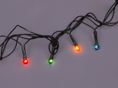 Электрогирлянда «Жемчужные бусы» (240 разноцветных микроламп, 13,5 м) - Фото 2