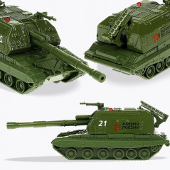 Машина военная инерционная «Самоходная гаубица МСТА» - Фото 4