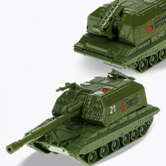 Машина военная инерционная «Самоходная гаубица МСТА» - Фото 8