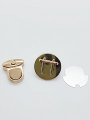 Застежка для сумки металлическая - Фото 1