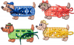 Набор планшетов для шнуровки «Таксы» - Фото 1