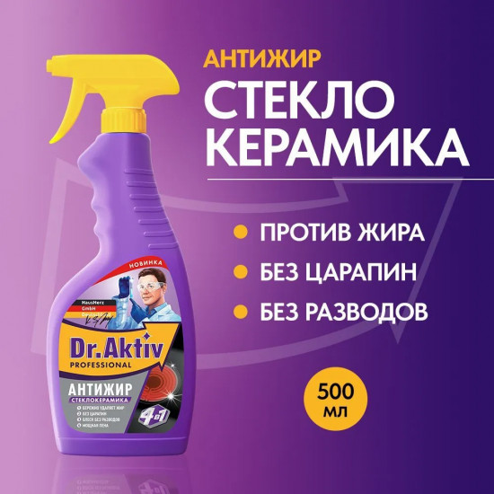 Средство чистящее для стеклокерамики «Антижир. Стеклокерамика»