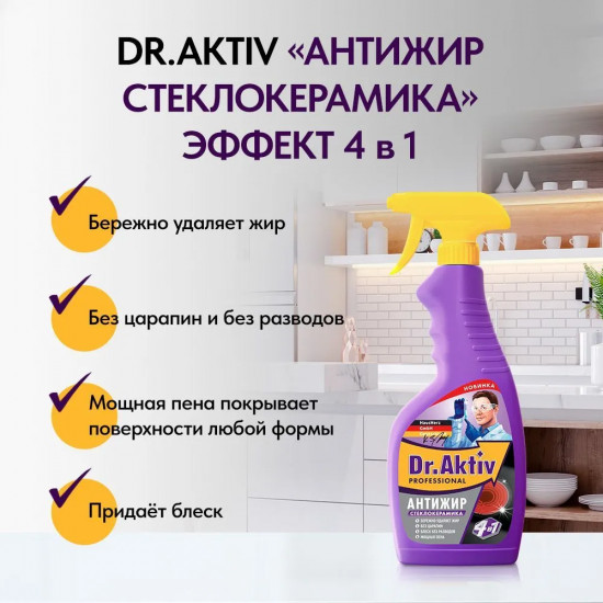 Средство чистящее для стеклокерамики «Антижир. Стеклокерамика»