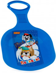 Санки «Ледянка» № 2 с наклейкой V2 - Фото 1