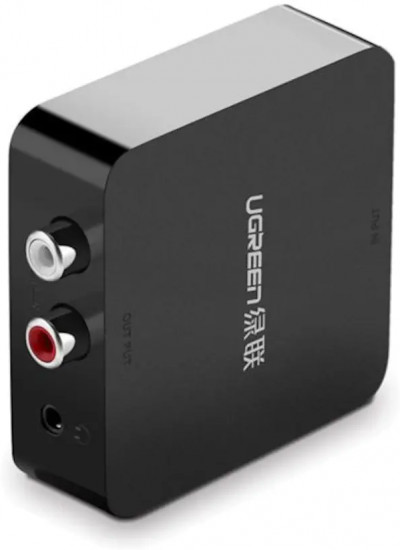 Аудиоконвертер Ugreen Toslink/Coaxial на RCA L/R/miniJack D2A