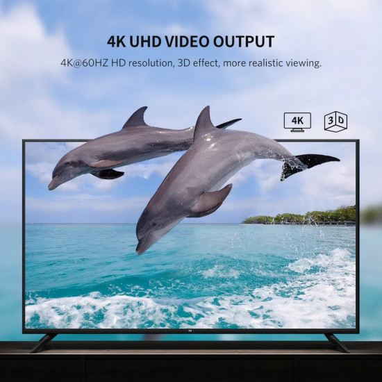 Конвертер USB Type C на DisplayPort Ugreen MM130