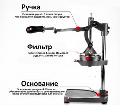 Профессиональная соковыжималка-пресс ручная - Фото 1