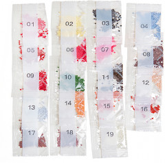 Картина-открытка мозаикой «Яркая бабочка» (15×20 см) - Фото 3