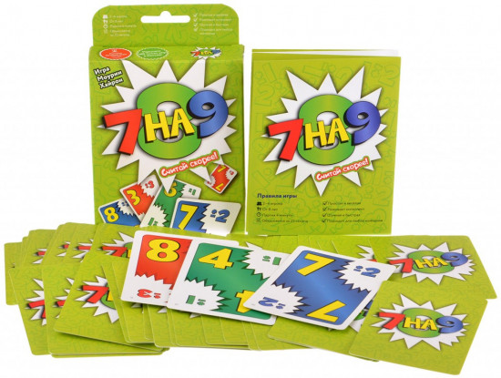 Игра настольная «7 на 9» 2-е издание