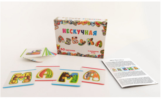 Игра настольная «Нескучная азбука»