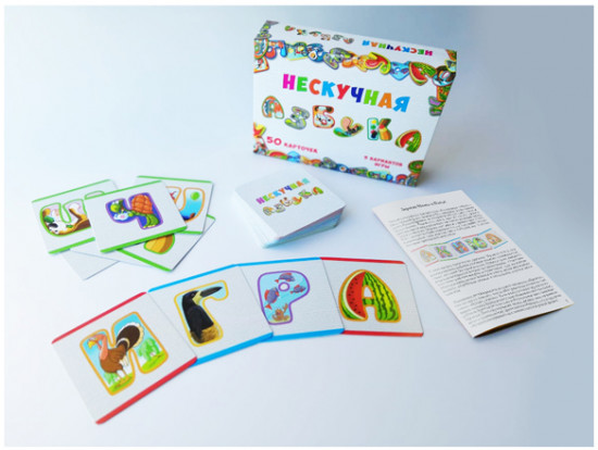 Игра настольная «Нескучная азбука»