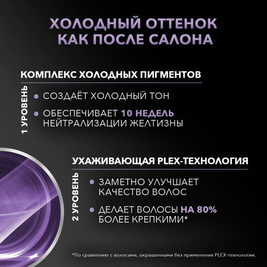 Краска для волос, оттенок 8-55 Ультрапепельный темно-русый