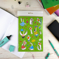 Набор наклеек «Гусь» - Фото 1