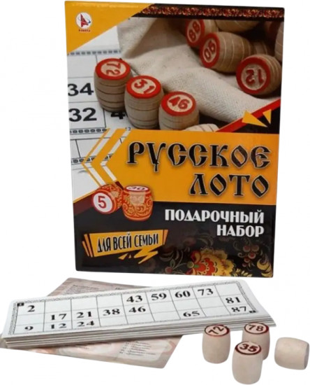 Игра настольная «Русское лото»
