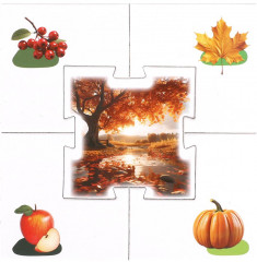 Развивающая игра-пазл «Времена года» - Фото 3