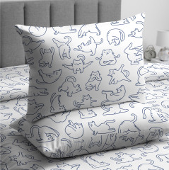 Комплект постельного белья «Yoga cat-2» - Фото 1