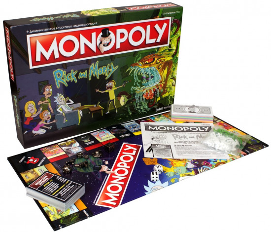 Игра настольная «Монополия. Рик и Морти»