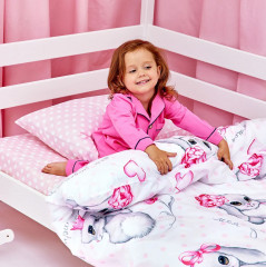 Комплект постельного белья «Милые зайки» - Фото 5