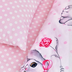 Комплект постельного белья «Милые зайки» - Фото 4