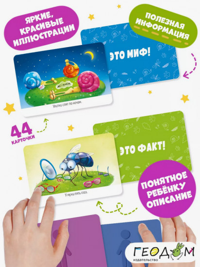 Игра настольная «Факт-миф. Животные»