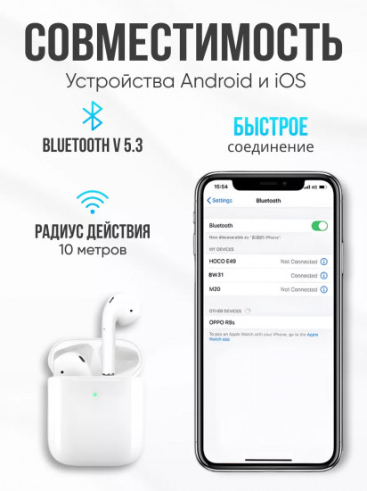 Наушники беспроводные Borofone BW31