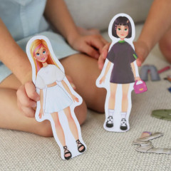 Игра магнитная «Подружки» - Фото 3