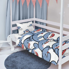 Комплект постельного белья «Акулята» - Фото 1