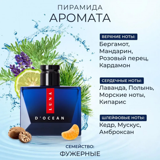 Парфюмерная вода «Luna d'Ocean»