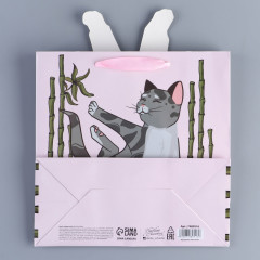 Пакет подарочный «Йога» - Фото 3