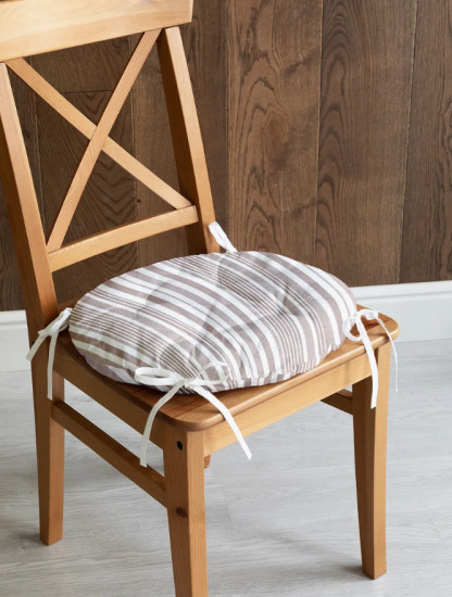 Подушка на стул «Beige flax »