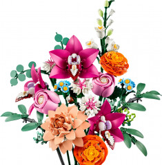 Конструктор Botanicals 10342 Красивый букет розовых цветов. Pretty Pink Flower Bouquet - Фото 1
