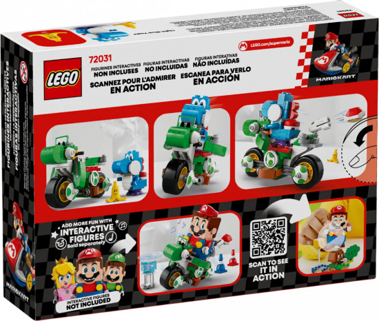 Конструктор LEGO® 72031 Йоши на байке