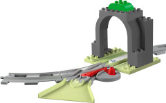 Конструктор Duplo 10425 Набор для расширения: туннель и рельсы. Train Tunnel and Tracks Expansion Set - Фото 4