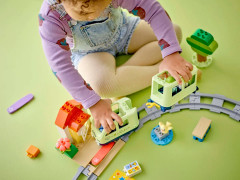 Конструктор Duplo 10427 Интерактивный поезд приключений. Train Bridge and Tracks Expansion Set - Фото 8
