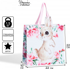 Пакет подарочный «Кролик» - Фото 4