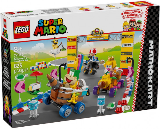 Конструктор LEGO® 72036 Малышка Пич и Гран-при