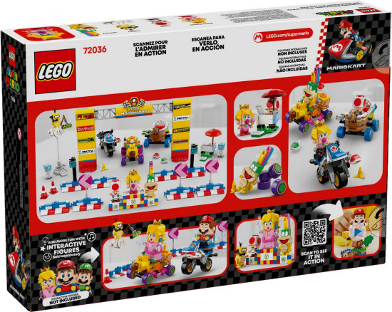 Конструктор LEGO® 72036 Малышка Пич и Гран-при