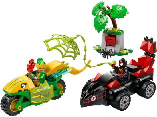 Конструктор LEGO® 11198 Спин и погоня за мотодинозавром Электро