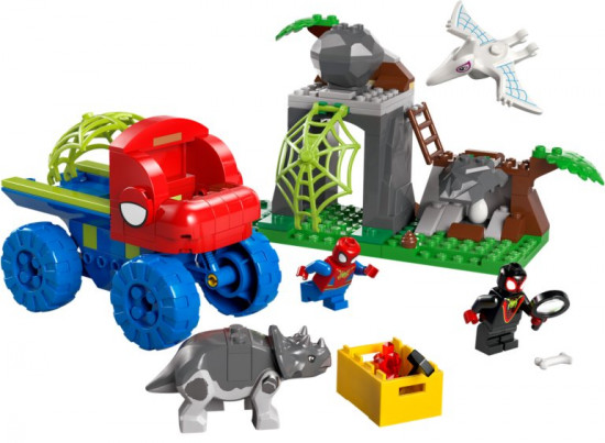 Конструктор LEGO® 11199 Спасение на диновездеходе команды Спайди