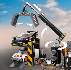 Конструктор City 60472 Свалка металлолома с машинами. Scrapyard with Cars - Фото 5