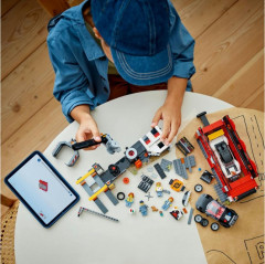 Конструктор City 60472 Свалка металлолома с машинами. Scrapyard with Cars - Фото 8