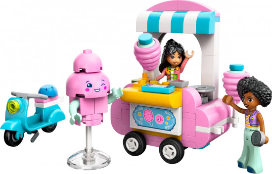 Конструктор LEGO® 42643 Прилавок со сладкой ватой и скутер