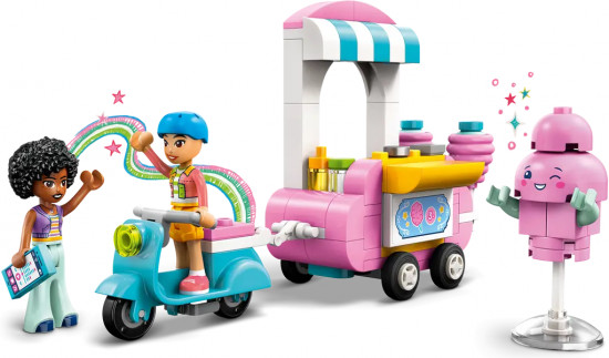 Конструктор LEGO® 42643 Прилавок со сладкой ватой и скутер