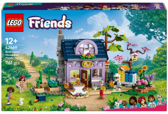 Конструктор LEGO® 42669 Дом пчеловода и цветник