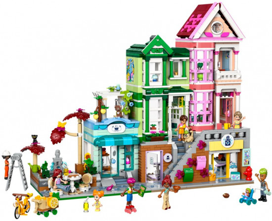 Конструктор LEGO® 42670 Квартиры и магазины Хартлейк Сити