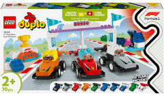 Конструктор Duplo 10445  Гоночные машины и пилоты команды F1. F1® Team Race Cars & Drivers - Фото 2