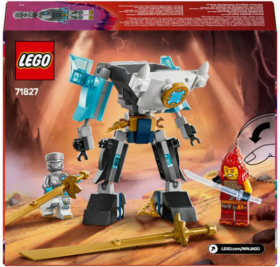 Конструктор LEGO® 71827 Боевые рободоспехи Зейна